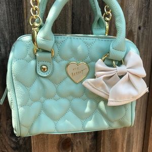 BETSEY JOHNSON, MINT GREEN PURSE